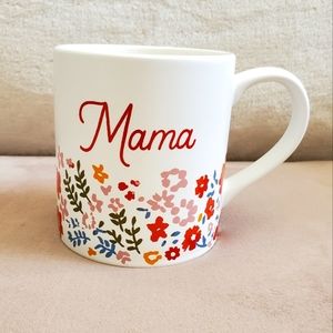 Mama Coffee Mug with flowers / floral design 16oz. Stoneware Mother's Day gift